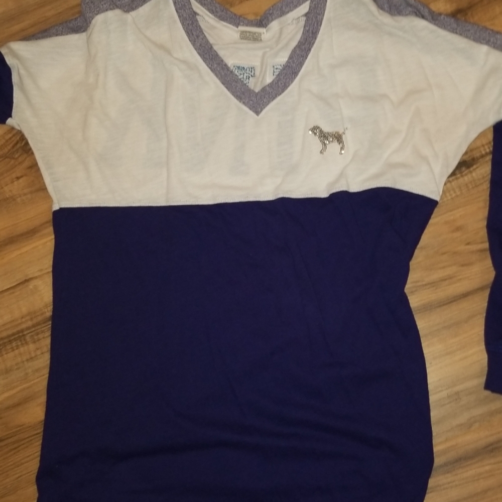 Womens Long Sleeve Victoria Secret Pink shirt